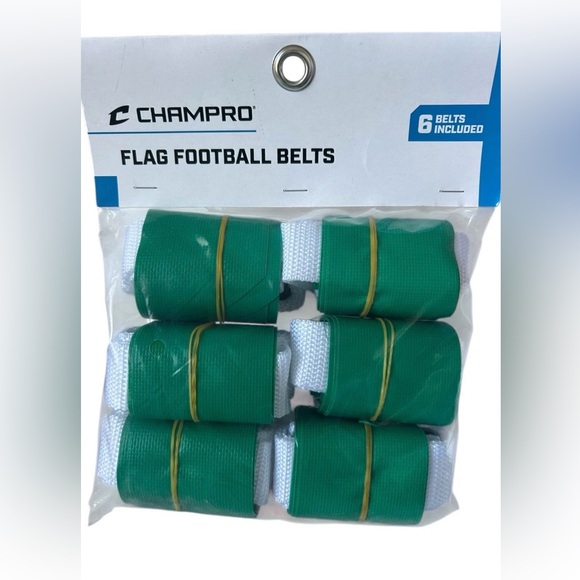 Champro Other - Champro Green Flag Football Belts Set of 6